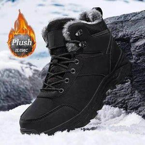 Chaussures mid - top / bottines d'hiver imperméables avec doublure polaire unisexe "Seven Outdoor - SE - 923 - 805" - Planète Rando