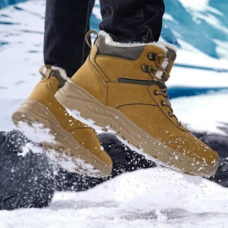 Chaussures mid - top / bottines d'hiver imperméables avec doublure polaire unisexe "Seven Outdoor - SE - 923 - 805" - Planète Rando