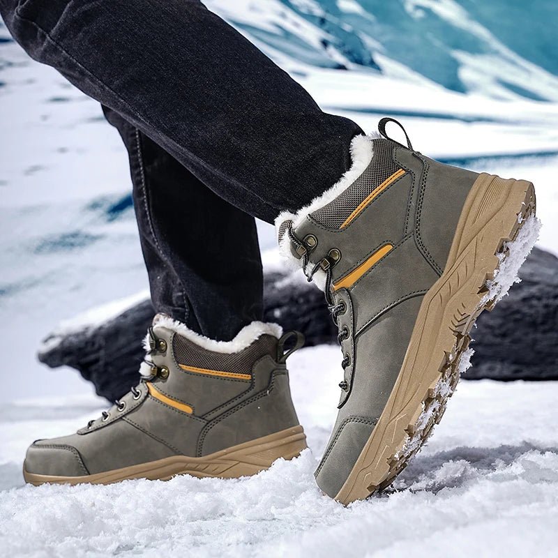 Chaussures mid - top / bottines d'hiver imperméables avec doublure polaire unisexe "Seven Outdoor - SE - 923 - 805" - Planète Rando
