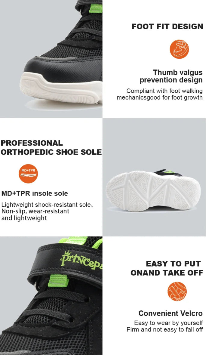 Chaussures orthopédiques varus/valgus du pied pour enfants "Prince Pard - Orthoshoes Outdoor" - Planète Rando