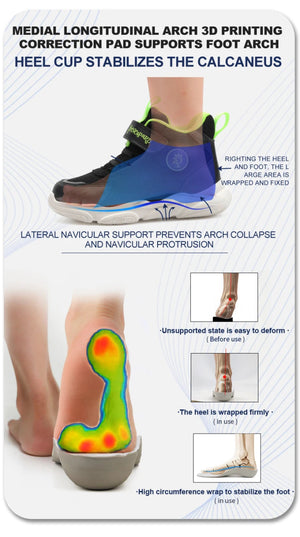 Chaussures orthopédiques varus/valgus du pied pour enfants "Prince Pard - Orthoshoes Outdoor" - Planète Rando