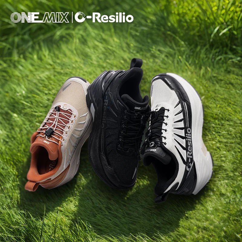 Chaussures running / trail avec membrane respirante unisexe "ONEMIX - O - Resilio 23201" - Planète Rando