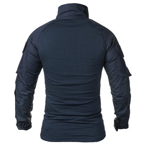Chemise de combat à manches longues en coton ripstop pour homme "TACVASEN - LSTS139" - Planète Rando