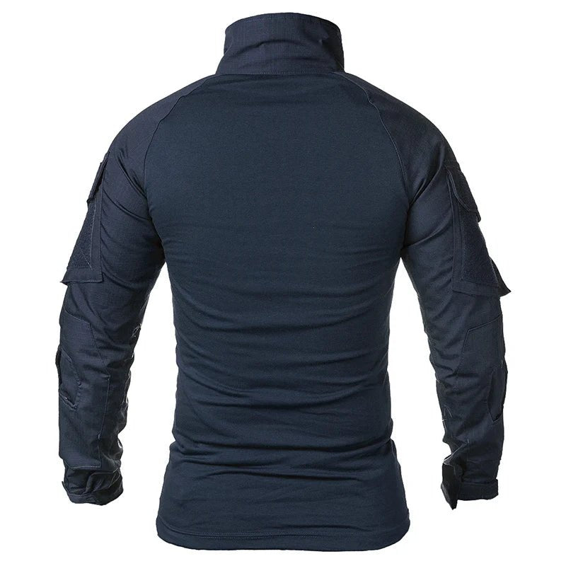 Chemise de combat à manches longues en coton ripstop pour homme "TACVASEN - LSTS139" - Planète Rando