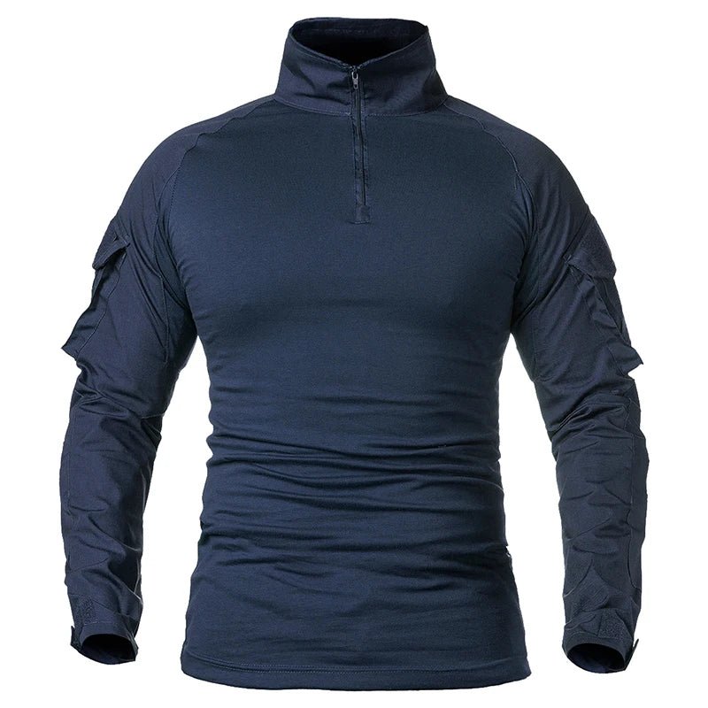 Chemise de combat à manches longues en coton ripstop pour homme "TACVASEN - LSTS139" - Planète Rando
