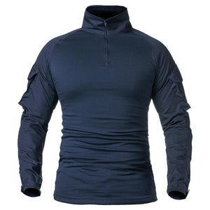 Chemise de combat à manches longues en coton ripstop pour homme "TACVASEN - LSTS139" - Planète Rando