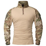 Chemise de combat à manches longues en coton ripstop pour homme "TACVASEN - LSTS139" - Planète Rando