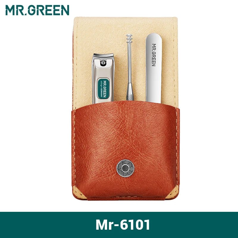 Coffret de manucure portable comprenant un coupe - ongles et des outils de voyage "MR.GREEN - Portable Manicure Set" - Planète Rando