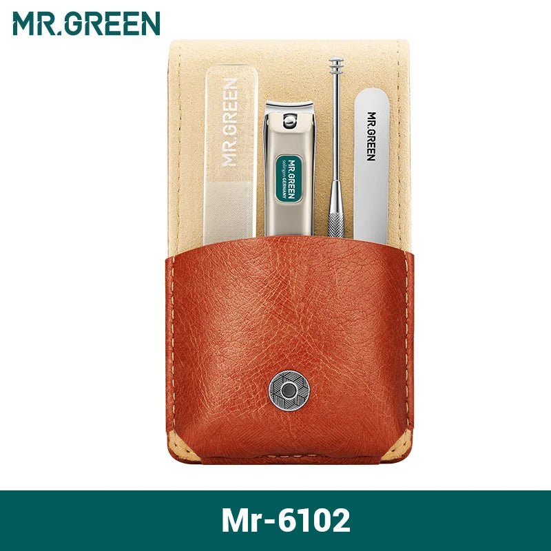 Coffret de manucure portable comprenant un coupe - ongles et des outils de voyage "MR.GREEN - Portable Manicure Set" - Planète Rando