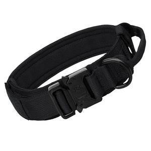 Colliers tactiques robustes pour chiens avec poignée "PETRAVEL - Tactical dog collar" - Planète Rando