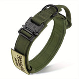 Colliers tactiques robustes pour chiens avec poignée "PETRAVEL - Tactical dog collar" - Planète Rando