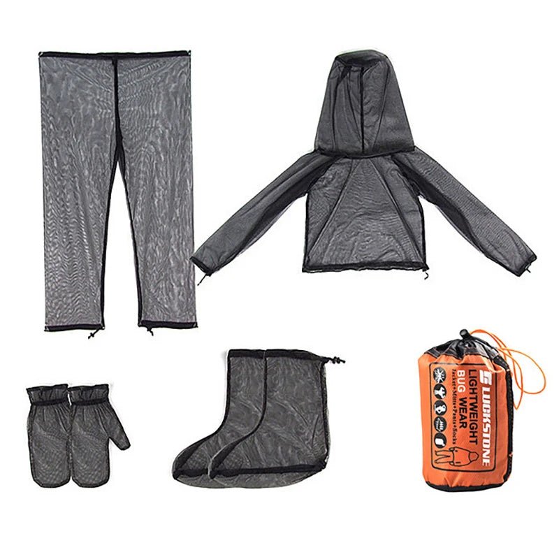 Combinaison anti - moustiques, veste anti - insectes en maille à capuche "Lixada - Bug - Wear" - Planète Rando