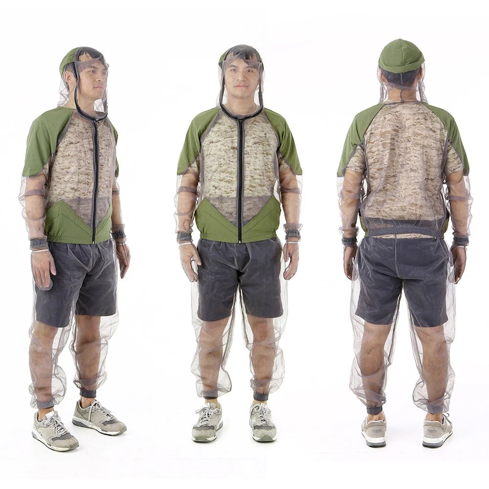 Combinaison anti - moustiques, veste anti - insectes en maille à capuche "Lixada - Bug - Wear" - Planète Rando