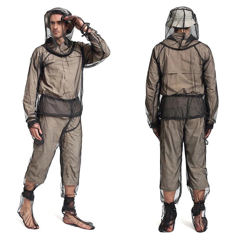 Combinaison anti - moustiques, veste anti - insectes en maille à capuche "Lixada - Bug - Wear" - Planète Rando