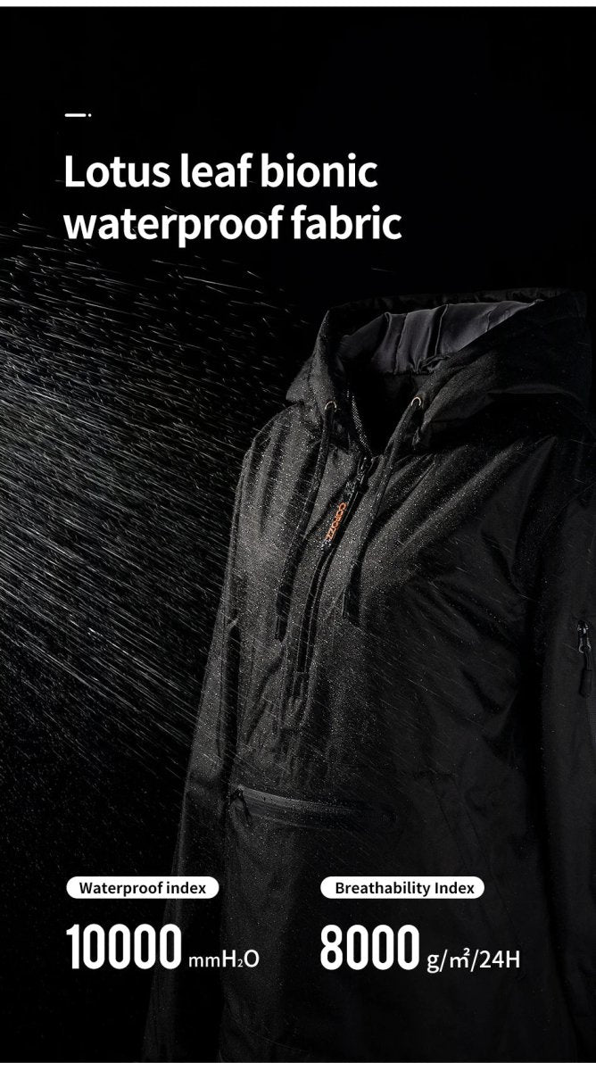 Combinaison de ski Copozz Jump suit 21306 homme femme tissu waterproof 10 000 mmH₂O respirant, idéale pour sports dhiver.