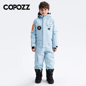 Combinaison de ski / snowboard avec technologie 3M Thinsulate™ pour enfants "COPOZZ - 22309" - Planète Rando