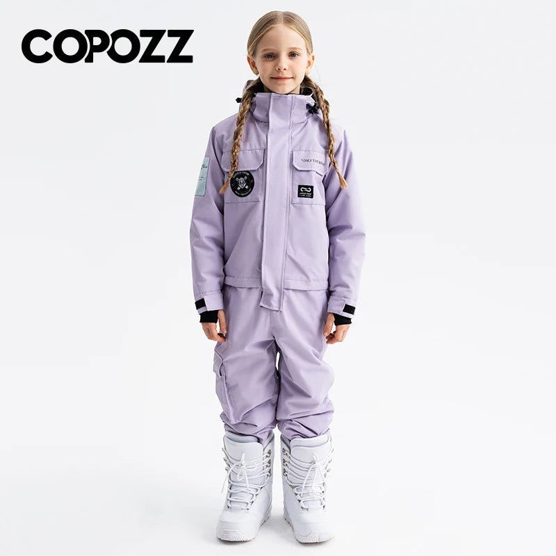 Combinaison de ski / snowboard avec technologie 3M Thinsulate™ pour enfants "COPOZZ - 22309" - Planète Rando