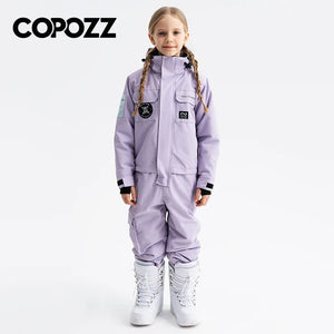 Combinaison de ski / snowboard avec technologie 3M Thinsulate™ pour enfants "COPOZZ - 22309" - Planète Rando
