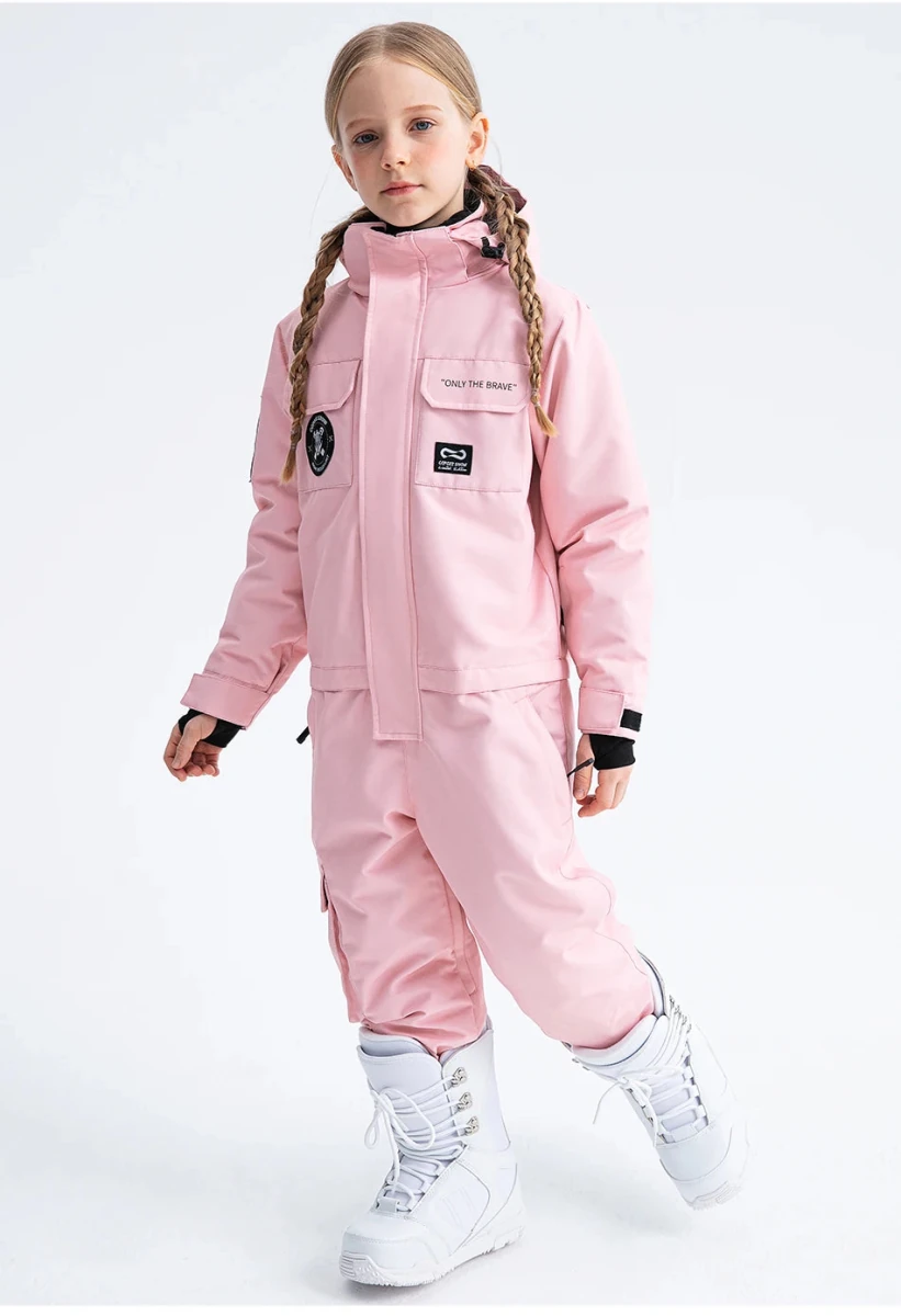 Combinaison de ski / snowboard avec technologie 3M Thinsulate™ pour enfants "COPOZZ - 22309" - Planète Rando