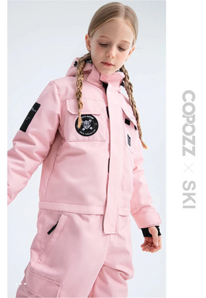 Combinaison de ski / snowboard avec technologie 3M Thinsulate™ pour enfants "COPOZZ - 22309" - Planète Rando
