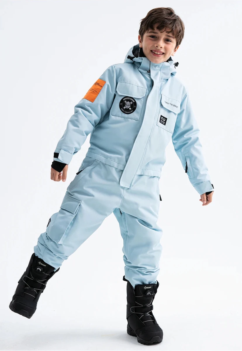 Combinaison de ski / snowboard avec technologie 3M Thinsulate™ pour enfants "COPOZZ - 22309" - Planète Rando