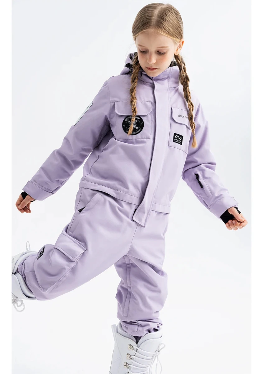 Combinaison de ski / snowboard avec technologie 3M Thinsulate™ pour enfants "COPOZZ - 22309" - Planète Rando