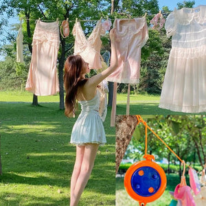 Corde à linge rétractable de 10 m "47 Outdoor - 10Line" - Planète Rando