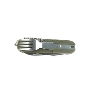Couteau tatou multi - fonctions 7 en 1 "Opex - Camping Cutlery" - Planète Rando
