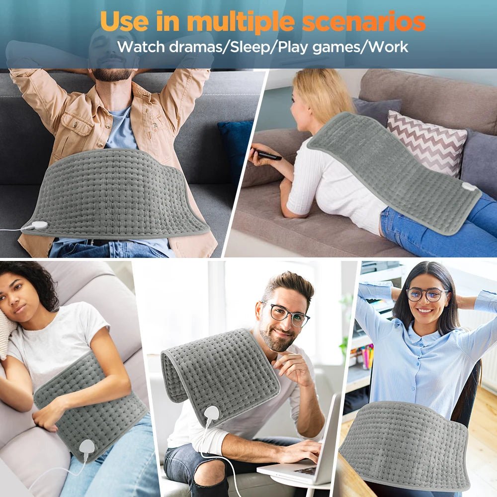 Couverture chauffante électrique 220V avec 10 niveaux d'ajustement "EDIFOLLY - 102267" - Planète Rando