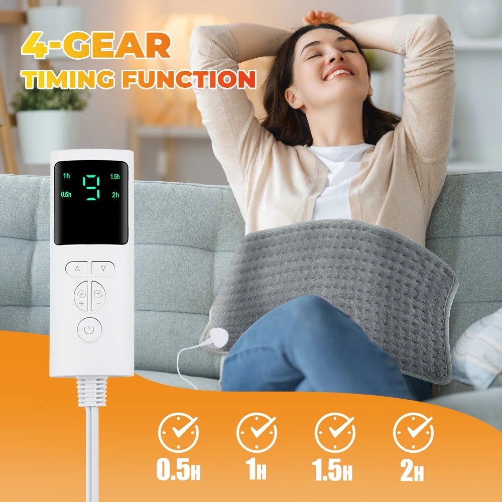 Couverture chauffante électrique 220V avec 10 niveaux d'ajustement "EDIFOLLY - 102267" - Planète Rando