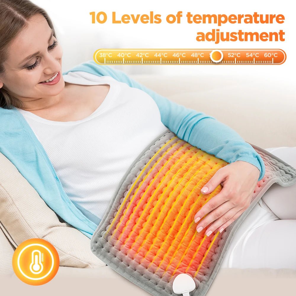 Couverture chauffante électrique 220V avec 10 niveaux d'ajustement "EDIFOLLY - 102267" - Planète Rando