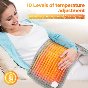 Couverture chauffante électrique 220V avec 10 niveaux d'ajustement "EDIFOLLY - 102267" - Planète Rando
