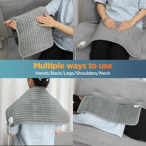 Couverture chauffante électrique 220V avec 10 niveaux d'ajustement "EDIFOLLY - 102267" - Planète Rando