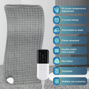 Couverture chauffante électrique 220V avec 10 niveaux d'ajustement "EDIFOLLY - 102267" - Planète Rando
