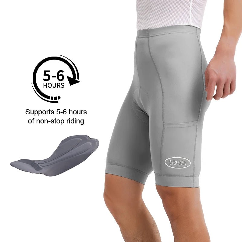 Cuissard de cyclisme confort 5 - 6 heures pour homme "INBIKE - SSXX572" - Planète Rando