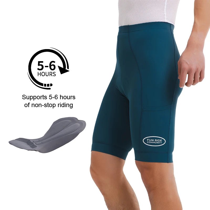 Cuissard de cyclisme confort 5 - 6 heures pour homme "INBIKE - SSXX572" - Planète Rando