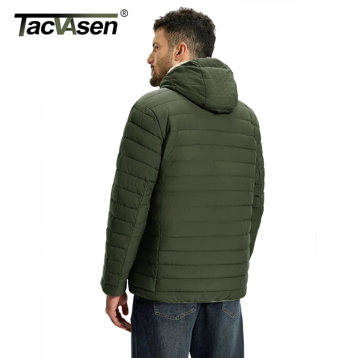 Doudoune isolante doublée sherpa imperméable à capuche "TACVASEN - CTD1" - Planète Rando
