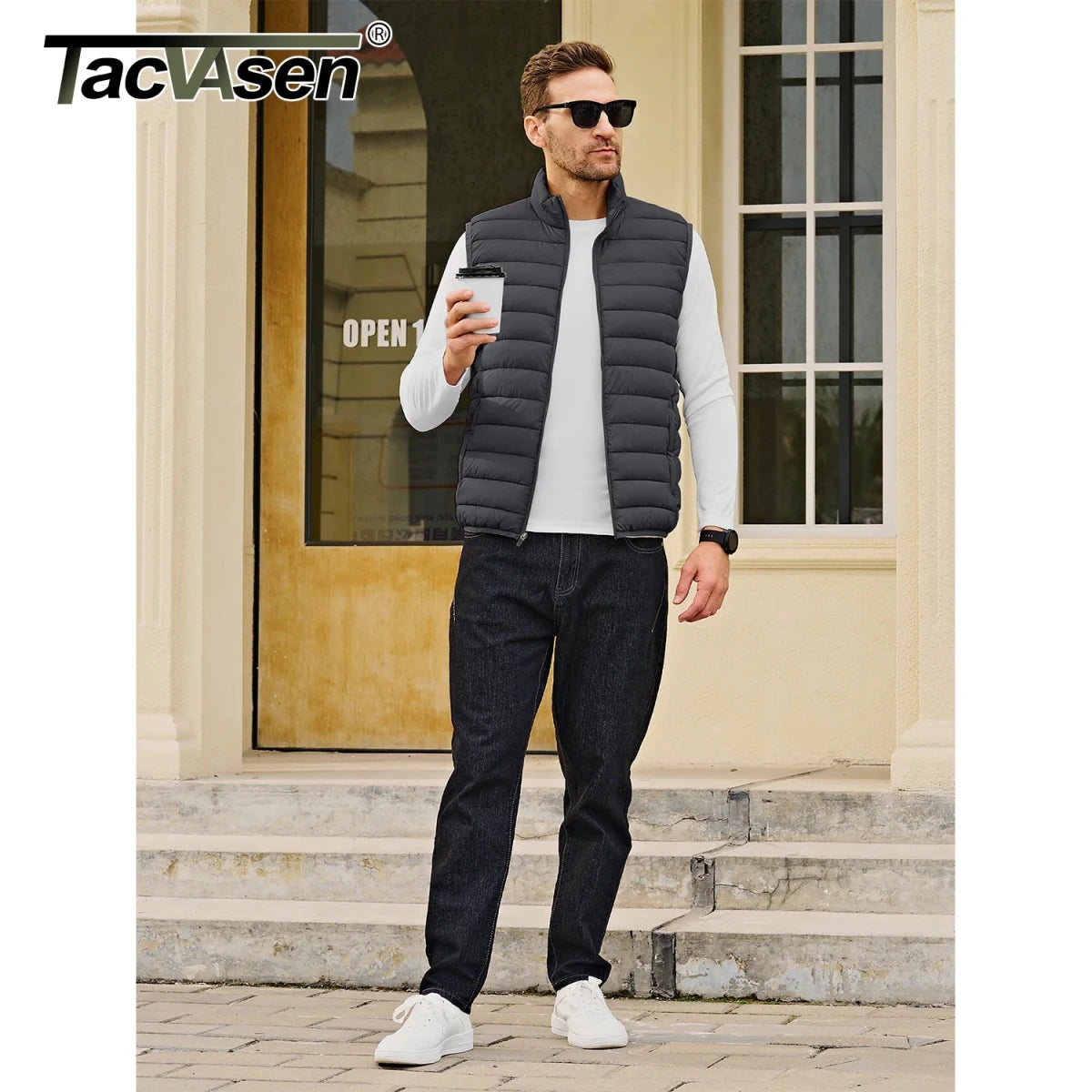 Doudoune synthétique sans manches légère pour homme "TACVASEN - CTE2" - Planète Rando
