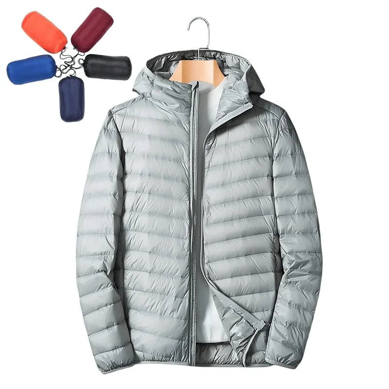 Doudoune ultra - légere avec capuche 90% duvet de canard "Wygidne - UL A400" - Planète Rando