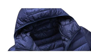 Doudoune ultra - légere avec capuche 90% duvet de canard "Wygidne - UL A400" - Planète Rando