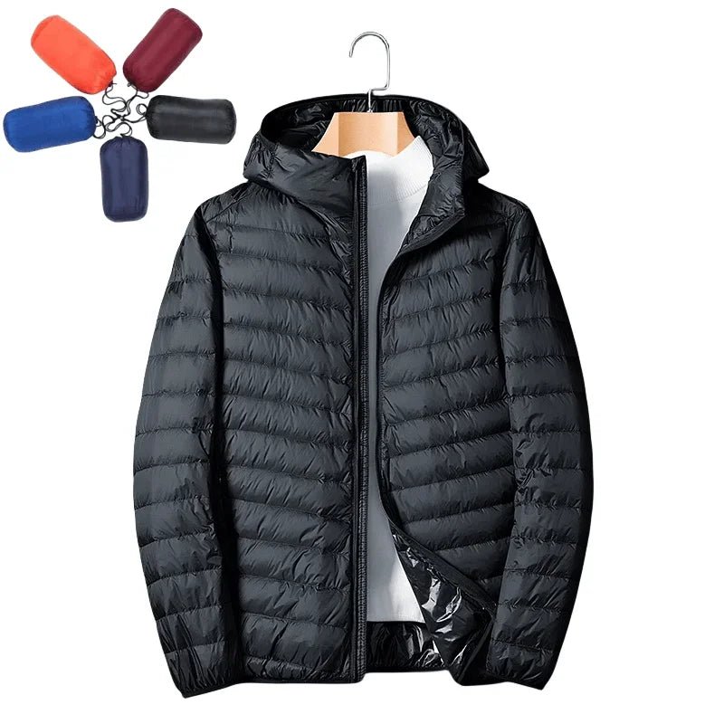 Doudoune ultra - légere avec capuche 90% duvet de canard "Wygidne - UL A400" - Planète Rando