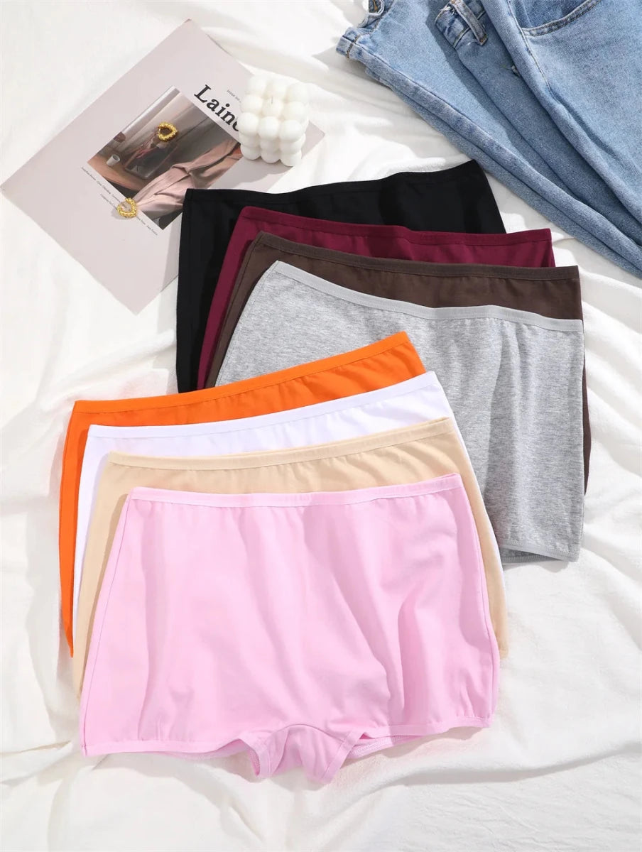 Ensemble de 5 culottes / shorty en coton sans coutures pour femme "Octet Women - Lot 5pcs Panty N745" - Planète Rando