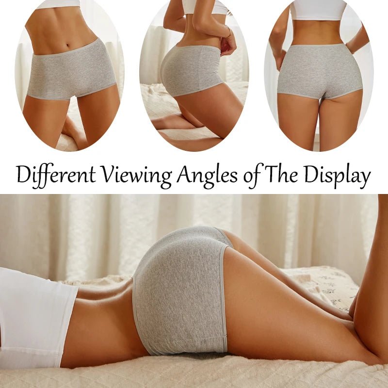 Ensemble de 5 culottes / shorty en coton sans coutures pour femme "Octet Women - Lot 5pcs Panty N745" - Planète Rando
