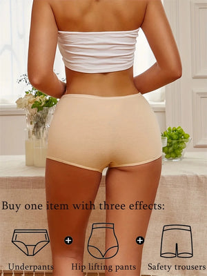 Ensemble de 5 culottes / shorty en coton sans coutures pour femme "Octet Women - Lot 5pcs Panty N745" - Planète Rando