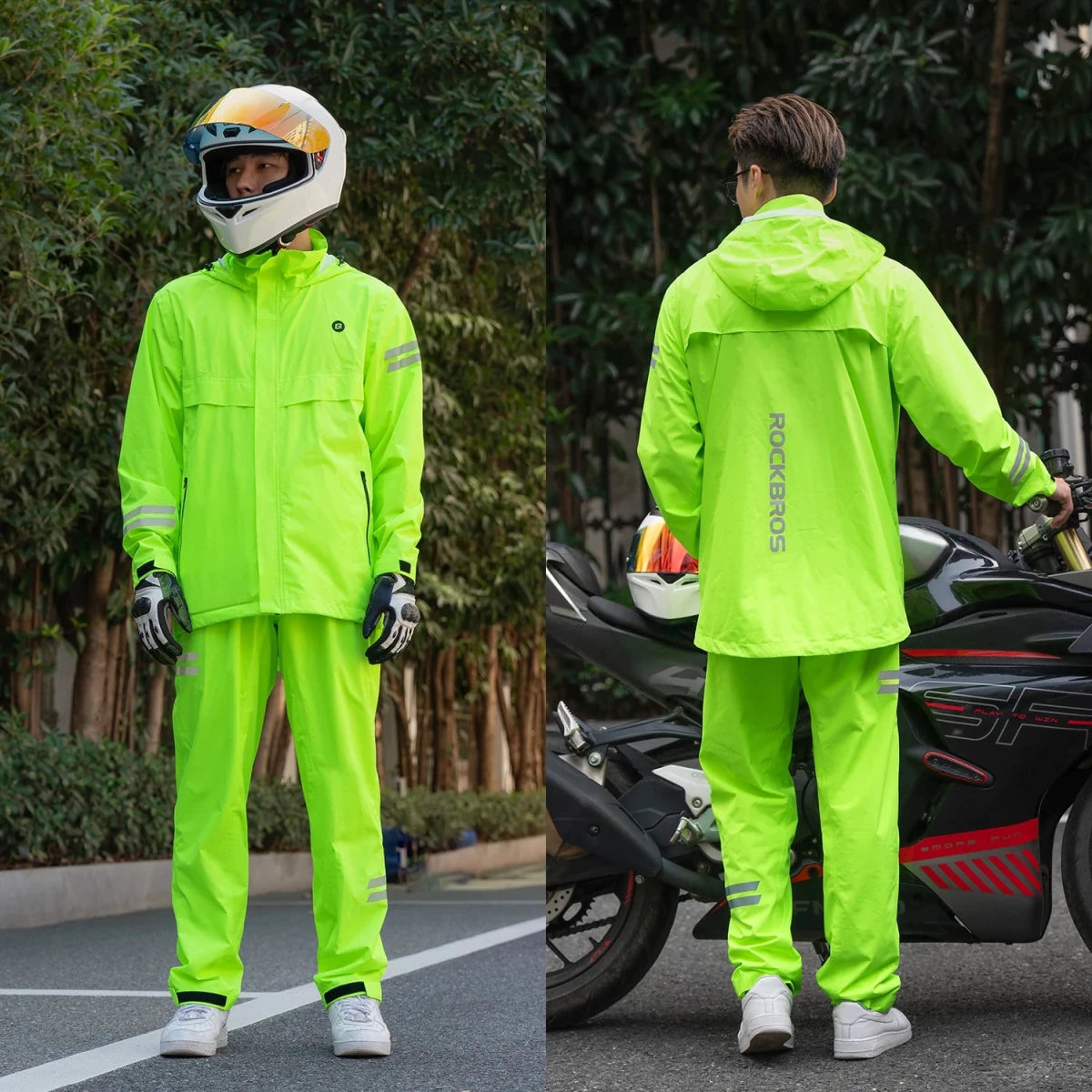 Ensemble imperméable de cyclisme "ROCKBROS - YPY028" - Planète Rando