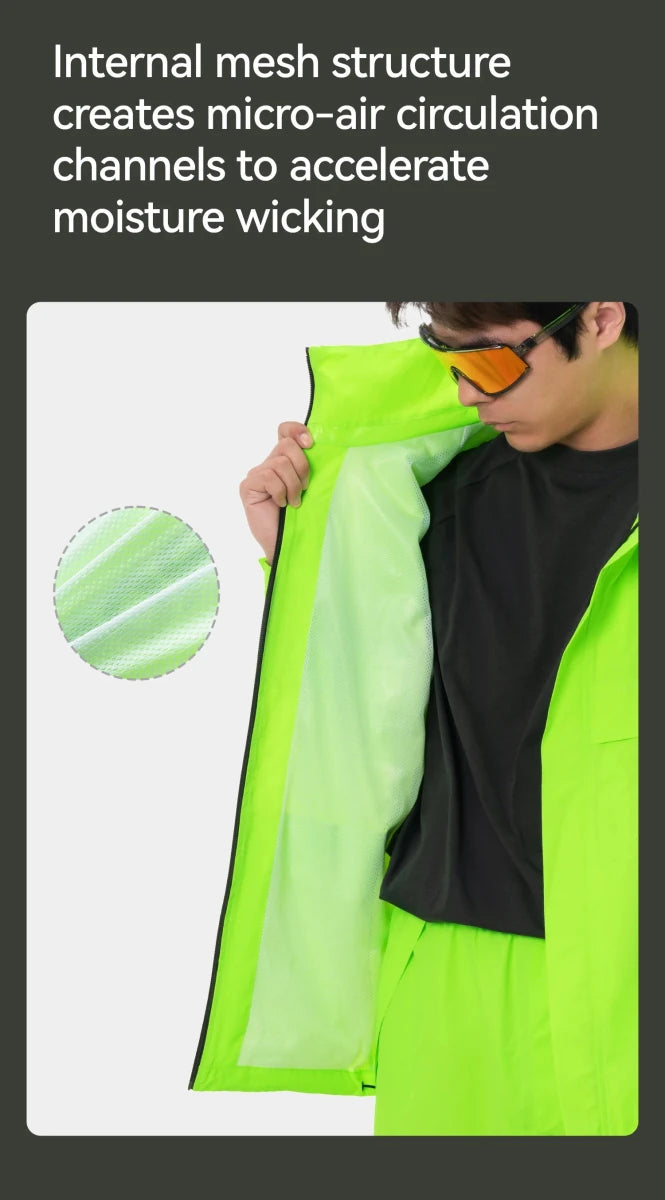 Ensemble imperméable de cyclisme "ROCKBROS - YPY028" - Planète Rando