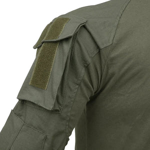 Ensemble / uniforme tactique de combat avec poches multifonctionnelles et genouillères "Emersongear - G3" - Planète Rando