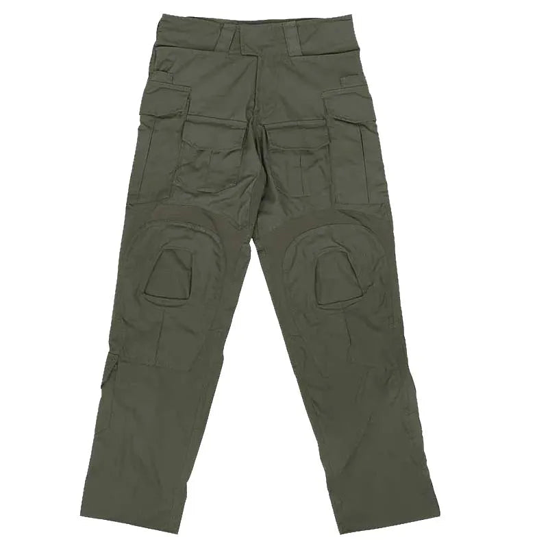 Ensemble / uniforme tactique de combat avec poches multifonctionnelles et genouillères "Emersongear - G3" - Planète Rando
