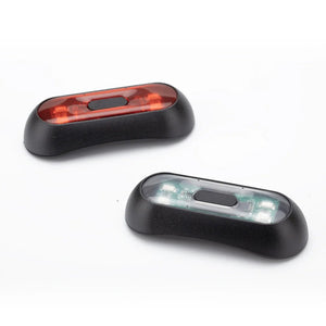 Feu arrière étanche IPX6 pour casque, signal de sécurité et d'avertissement à LED "FlashLight - FL100" - Planète Rando