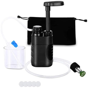 Filtre à eau portable à 3 étapes, filtration de 0,01 micron "Filterwell - L250" - Planète Rando